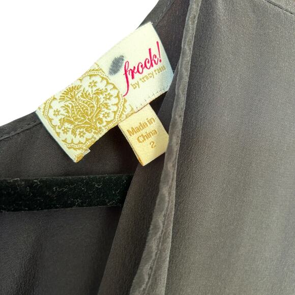 Frock! by Tracy Reese Anthropologie Silk Mini Dress Size 2 - Picture 3 of 5